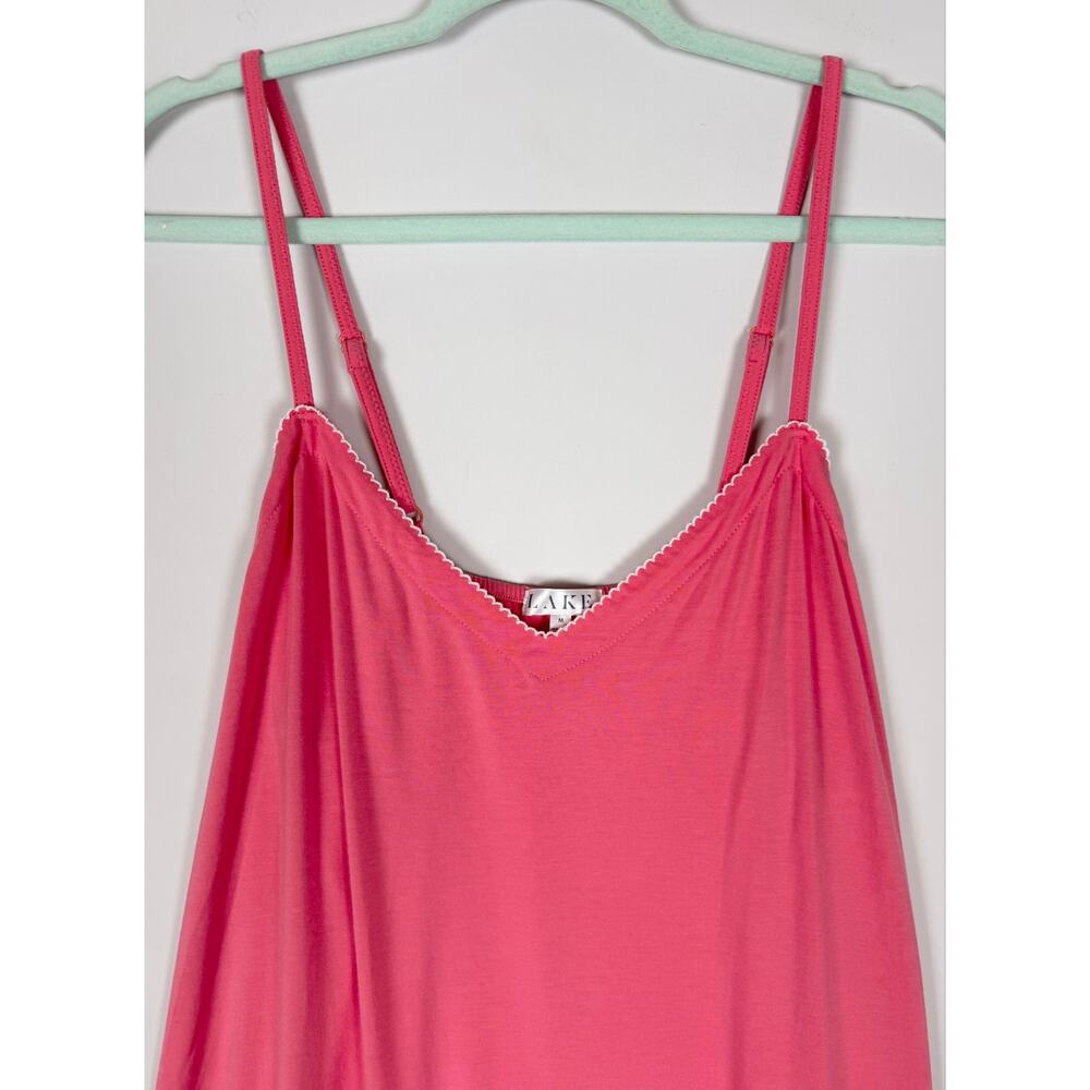 Lake Dream Modal Cami Nightgown in Winterberry Medium Sleep Dress Loungewear - Picture 7 of 13